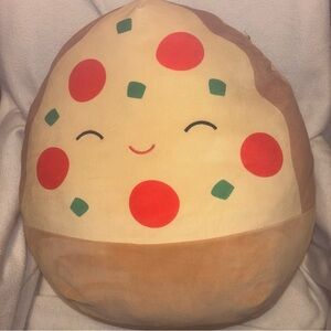 Squishmallows Pep the Pizza 16” NWT